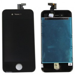 Apple iPhone 4S - Černý LCD displej + dotyková vrstva, dotykové sklo, dotyková deska