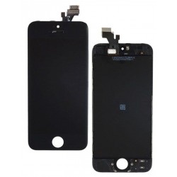 Apple iPhone 5S - Čierny LCD displej + dotyková vrstva, dotykové sklo, dotyková doska