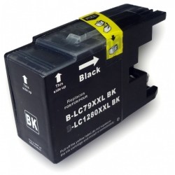 Brother LC-1280XL Black - Čierna kompatibilná cartridge - Bulk balenie