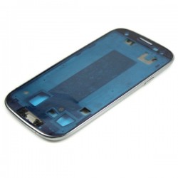 Samsung Galaxy S3 i9300 - strieborný stredný diel, housing