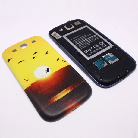 Samsung Galaxy S3 i9300 - Východ slnka - Zadný kryt batérie