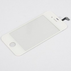 Apple iPhone 4S - Bílá dotyková vrstva, dotykové sklo, dotyková deska + flex