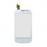 Alcatel One Touch POP C3 Dual 4033 OT-4033E 4033A 4033D 4033X - Biela dotyková vrstva, dotykové sklo, dotyková doska + flex