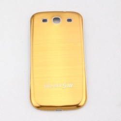 Samsung Galaxy S3 i9300 - Zadný kryt batérie - Hliník - Žltá