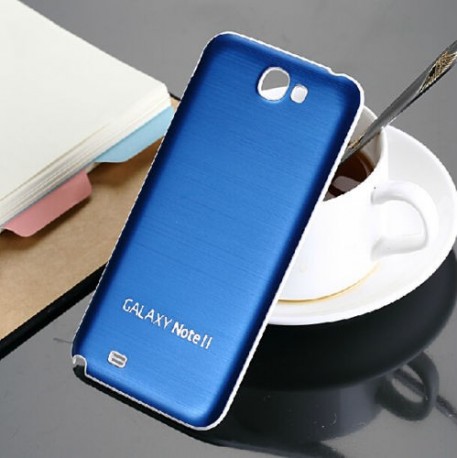 Samsung Galaxy Note 2 N7100 - Zadní kryt baterie - Hliník - Tmavě modrý