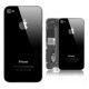 Apple iPhone 4 4S - Černá - Zadní kryt baterie