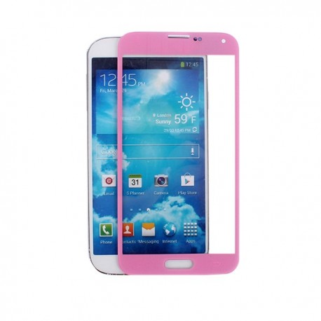 Samsung Galaxy S5 i9600 - Ružová dotyková vrstva, dotykové sklo, dotyková deska