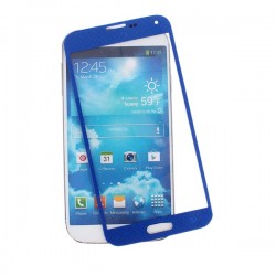 Samsung Galaxy S5 i9600 G900 - Modrá dotyková vrstva, dotykové sklo, dotyková deska