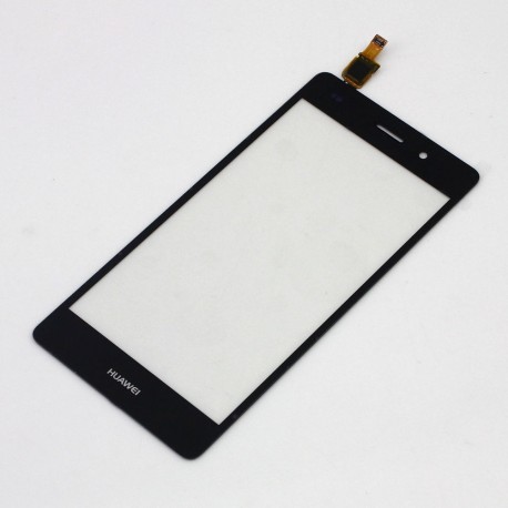 Huawei Ascend P8 Lite - Čierna dotyková vrstva, dotykové sklo, dotyková doska + flex