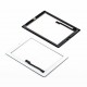Apple iPad 3 + home button - Biela dotyková vrstva, dotykové sklo, dotyková doska pre tablet