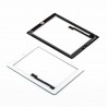 Apple iPad 3 + home button - Bílá dotyková vrstva, dotykové sklo, dotyková deska pro tablet