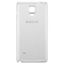Samsung Galaxy Note 4 N910 - Biała - tylna pokrywa baterii
