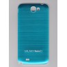 Samsung Galaxy Note 2 N7100 - Rear cover - Aluminium - Light Blue / White