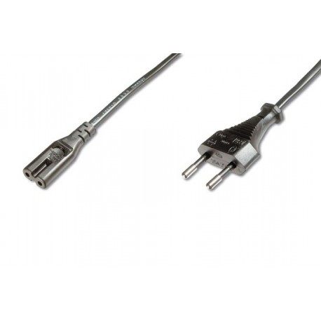 Power cable for laptops 2-pole, length 1.8 m