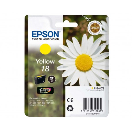 EPSON T1804 - žltá- Originálne cartridge