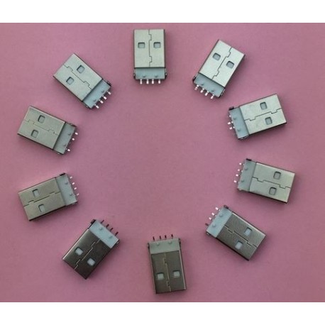 USB 2.0 Type A 4 Pin Male Plug Connector G48