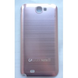 Samsung Galaxy Note 2 N7100 - Zadný kryt batérie - Hliník - Svetlo ružová / biela
