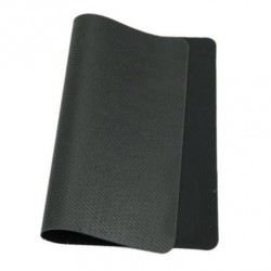 Silicone mouse pad 22 x 18 cm - black