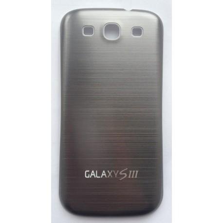 Samsung Galaxy S3 i9300 - Zadní kryt baterie - Hliník - tmavě šedý