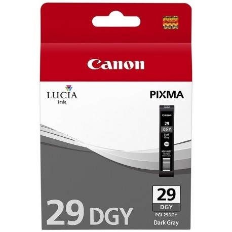 Cartridge Canon PGI-29 DGY - tmavo šedá - originálne