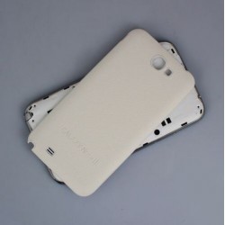 Samsung Galaxy Note 2 N7100 - Zadný kryt batérie - Biela / biela