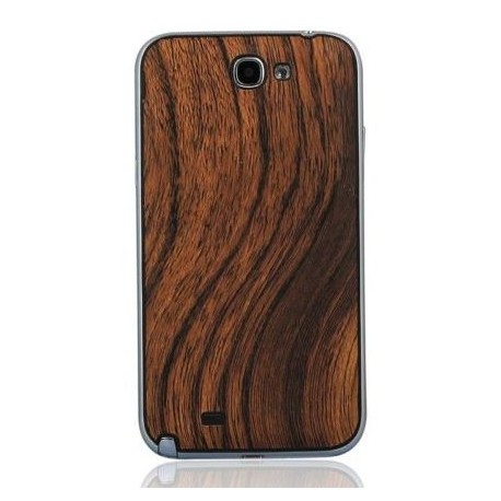 Samsung Galaxy Note 2 N7100 - Rear cover - Wood / black