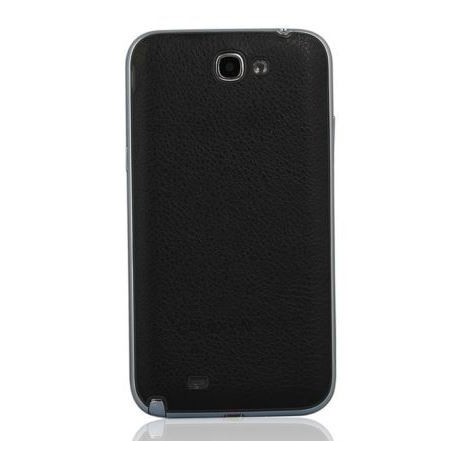 Samsung Galaxy Note 2 N7100 - Zadný kryt batérie - Čierna / čierna