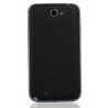 Samsung Galaxy Note 2 N7100 - Rear cover - Black / black