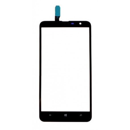 Nokia Lumia 1320 N1320 - Černá dotyková vrstva, dotykové sklo, dotyková deska + flex