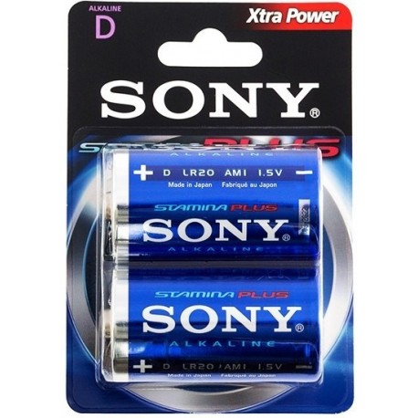 Sony AM1B2D Stamina Plus, veľkosť D, 2 ks