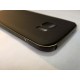 Samsung Galaxy S7 Edge - Black rear aluminum battery cover with frame