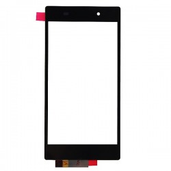 Sony Xperia Z1 L39h LT39h C6902 C6903 - Czarny arkusz dotyk, Flex szklany panel dotykowy Touch