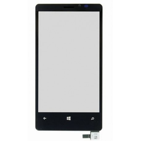 Nokia Lumia 920 - Černá dotyková vrstva, dotykové sklo, dotyková deska + digitizér s flex kabelem