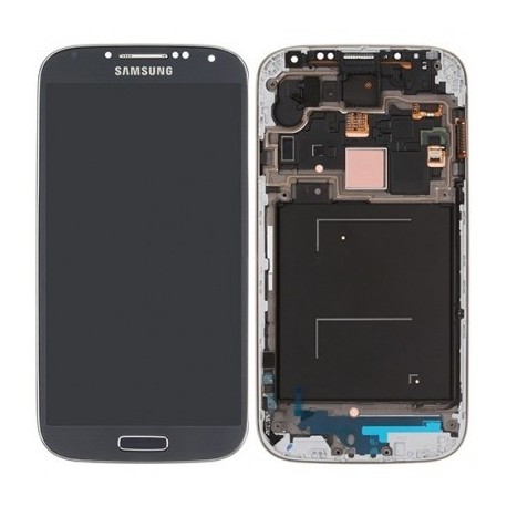 Samsung Galaxy S4 i9500 - Modrý - LCD displej + dotyková vrstva, dotykové sklo, dotyková doska s rámčekom