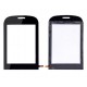 Alcatel OT720 - Black touch pad, touch glass, touch pad + flex