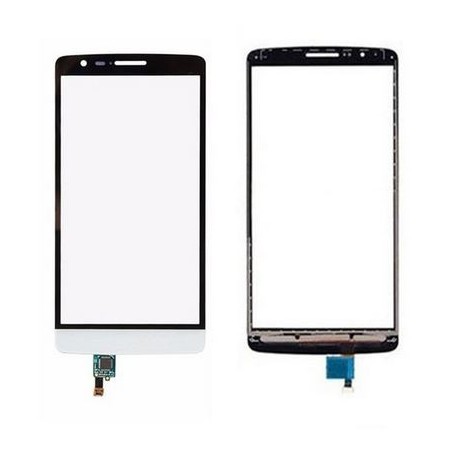 LG D722 G3S G3 Mini - White touch pad, touch glass, touch plate + flex