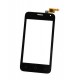 Alcatel One Touch Pixi 4024D 4024X - Czarny panel dotykowy, szkło kontaktowe, tabliczka dotykowa + flex