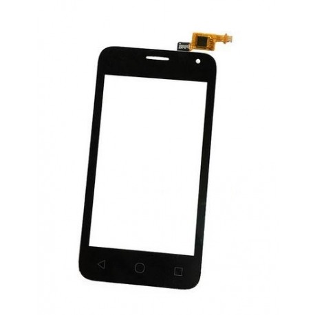 Alcatel One Touch Pixi 4024D 4024X - Czarny panel dotykowy, szkło kontaktowe, tabliczka dotykowa + flex