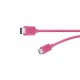 Belkin F2CU033bt06-PNK Kabel USB-C dla mikro-USB, 1,8 m - różowy