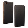 Huawei P8 Lite - Black leather case