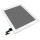 Apple iPad 2 + digitizér + home button - Biela dotyková vrstva, dotykové sklo, dotyková doska