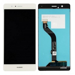 Huawei Ascend P9 Lite VNS-L21 VNS-DL00 VNS-L23 - Biały ekran dotykowy + Wyświetlacz LCD