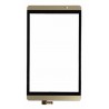 Huawei Mediapad M2 8.0 M2-801L - Złoty panel dotykowy, szkło dotykowe, panel dotykowy