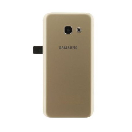 Samsung Galaxy A7 2017 A720 - pokrywa tylnej baterii - złota