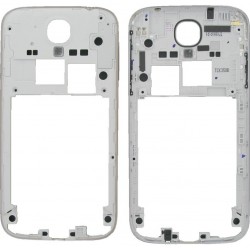 Samsung Galaxy S4 i9500 i9505 i9506 - rámček, strieborný stredný diel, housing