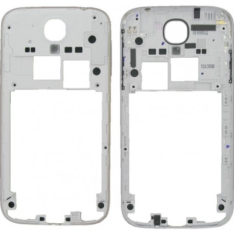 Samsung Galaxy S4 i9500 i9505 i9506 - rámeček, stříbrný střední díl, housing
