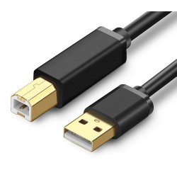 Dátový kábel k tlačiarni Ugreen - USB 2.0 - 1,5m