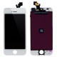 Apple iPhone 5 - biały wyświetlacz LCD + panel dotykowy, szkło dotykowe, panel dotykowy