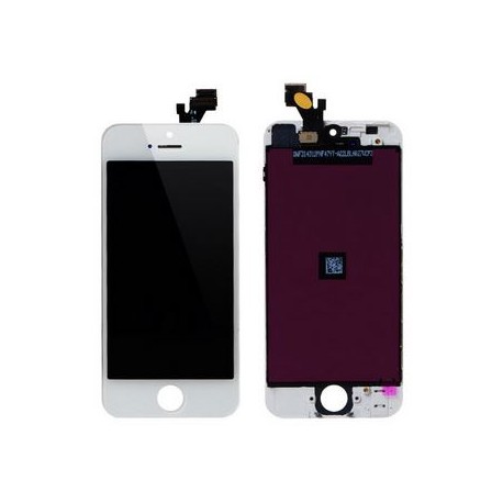 Apple iPhone 5 - Biely LCD displej + dotyková vrstva, dotykové sklo, dotyková doska