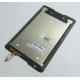 Lenovo IdeaTab A8-50 A5500 - LCD displej + čierna dotyková vrstva, dotykové sklo, dotyková doska
